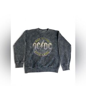 True Vintage Los Angeles AC/DC Graphic Sweatshirt XS